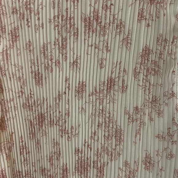 Aritzia White and Pink Long Sleeve Dress - Picture 5 of 5